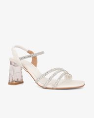 Sandal Cao Gót Hạnh Dung Quai Dây Đính Đá HD29174AY