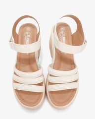 Sandal Đế Xuồng Hạnh Dung Quai Dây Ngang Hậu Dán HD29176AY