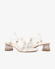 Sandal Cao Gót Hạnh Dung Quai Luồn Xoàn Gót Mica HD29178AY