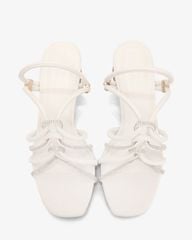 Sandal Cao Gót Hạnh Dung Quai Luồn Xoàn Gót Mica HD29178AY