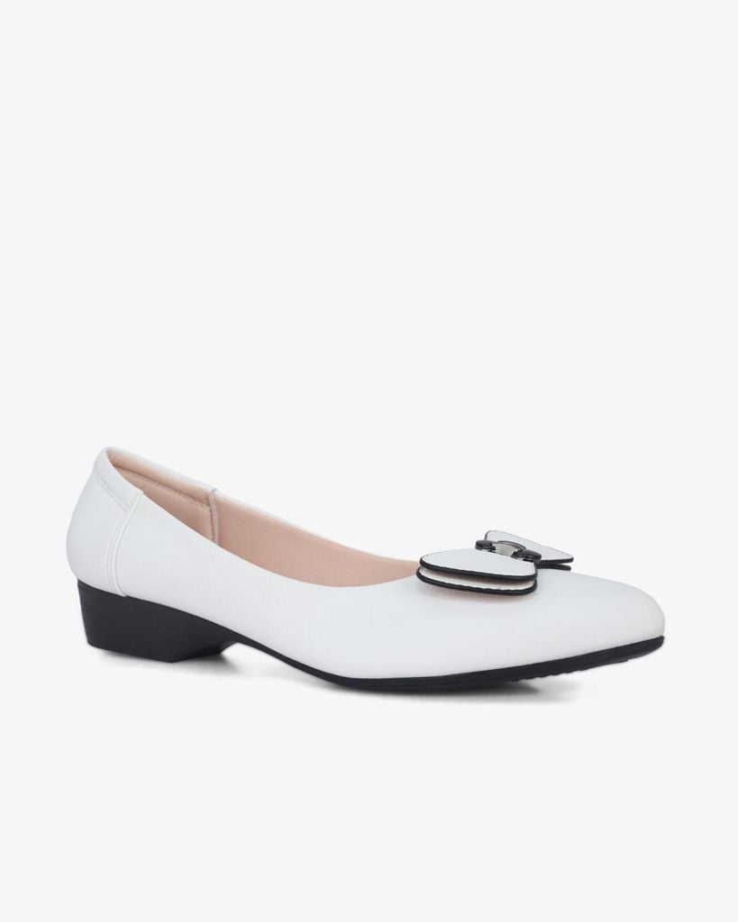 Giày Cao Gót Hạnh Dung Mũi Nhọn Nơ Bướm HD29183AY