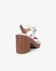 Sandal Cao Gót Hạnh Dung Quai Ngang Bản Chéo HD29187AY