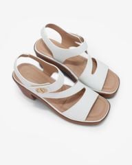 Sandal Cao Gót Hạnh Dung Quai Ngang Bản Chéo HD29187AY