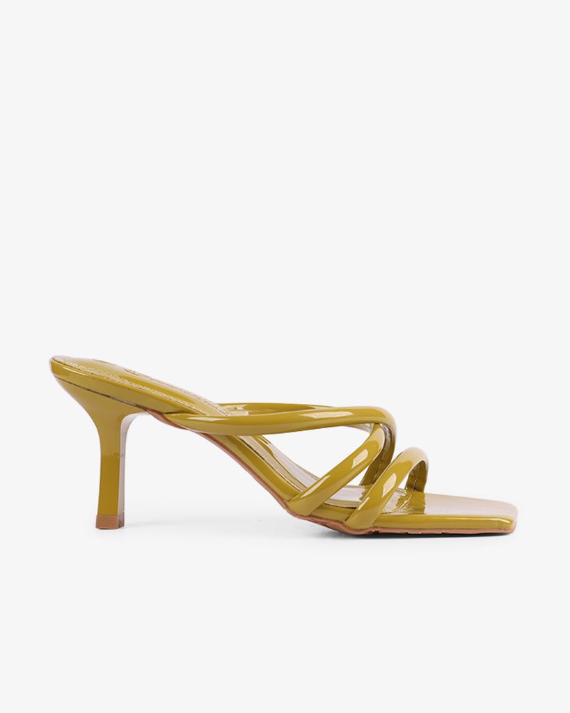 Dép Cao Gót Hạnh Dung Quai Mảnh Gót Nhọn HD1109AV