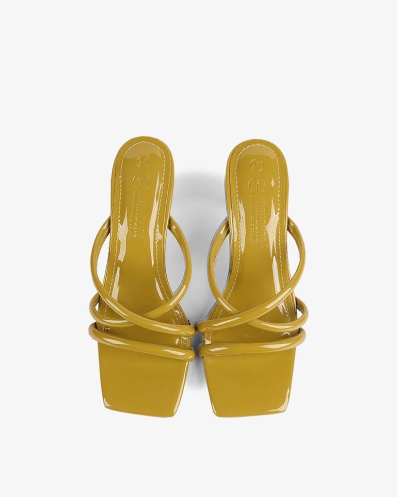 Dép Cao Gót Hạnh Dung Quai Mảnh Gót Nhọn HD1109AV