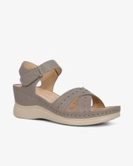 Sandal Đế Xuồng Hạnh Dung Quai Chéo Laser  HD0309AC