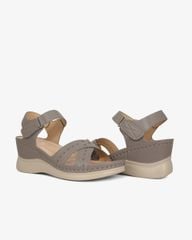 Sandal Đế Xuồng Hạnh Dung Quai Chéo Laser  HD0309AC