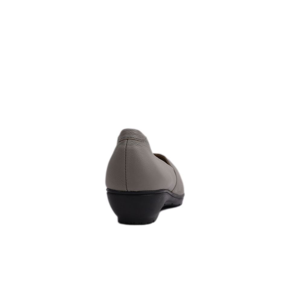 Giày Đế Xuồng Hạnh Dung Mũi Tròn Trơn HD04709AD