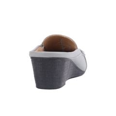 Dép Bít Mũi Hạnh Dung Da Mềm May Viền Chỉ HD04901AD