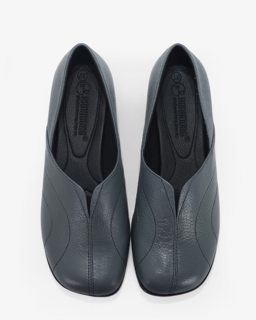 Giày Đế Xuồng Hạnh Dung Viền Chỉ Cách Điệu HD04975AD