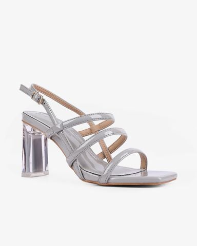 Sandal Cao Gót Hạnh Dung Quai Dây Gót Cách Điệu HD0913AS