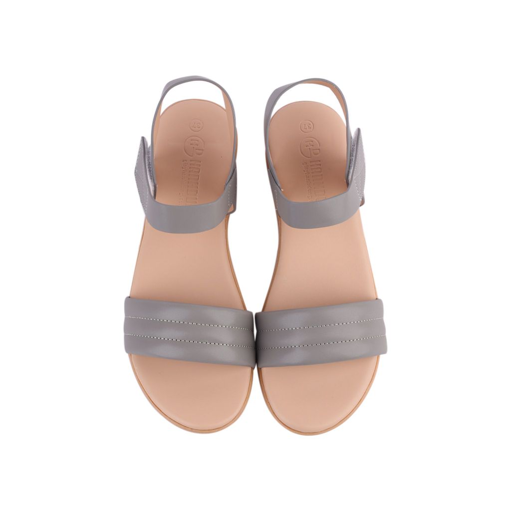 Sandal Đế Xẹp Hạnh Dung Bản Chỉ Nổi HD12246AM