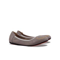 Giày Búp Bê Hạnh Dung Thêu Nguyệt Quế HD2221AX