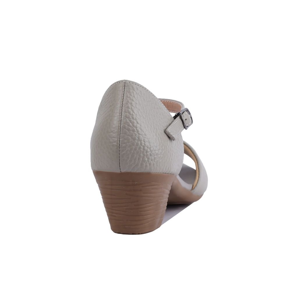 Sandal Cao Gót Hạnh Dung Bản Ngang Bít Hậu HD29125AY