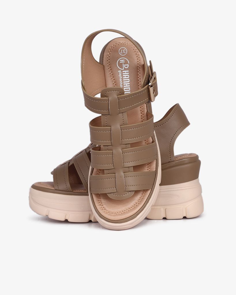 Sandal Đế Xuồng Hạnh Dung Quai Đan Cá Tính HD29163AY