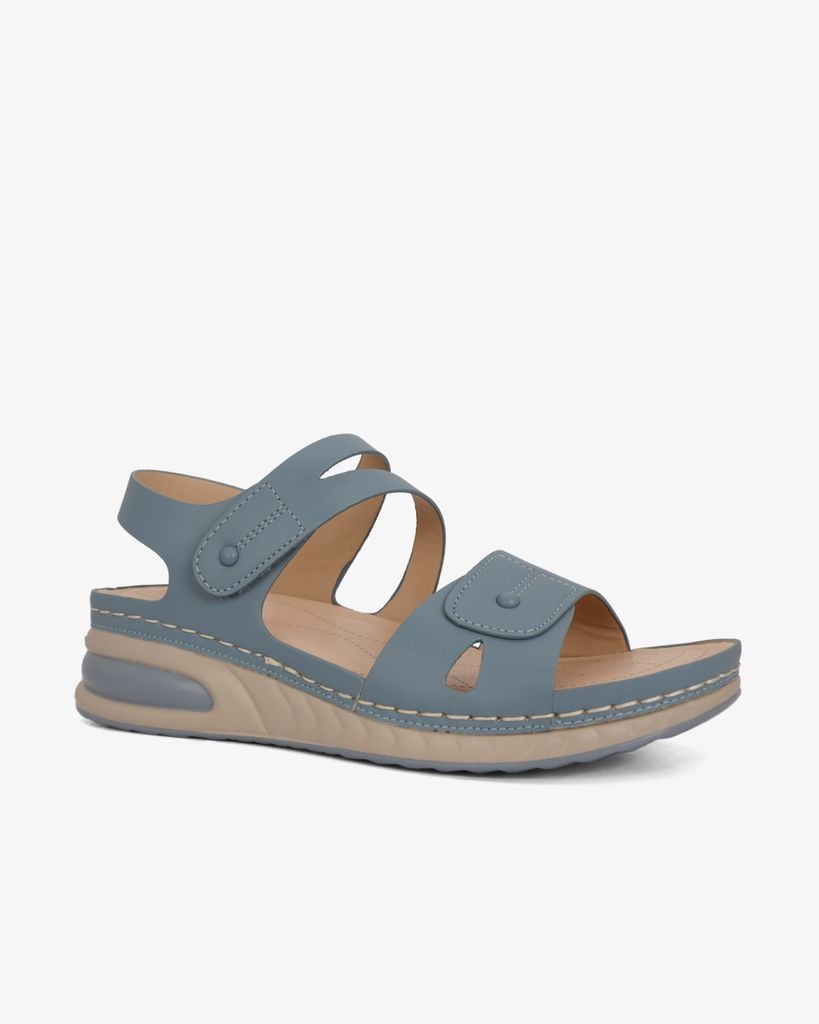 Sandal Đế Xuồng Hạnh Dung Bản Ngang Khoét Chỉ HD0302AC
