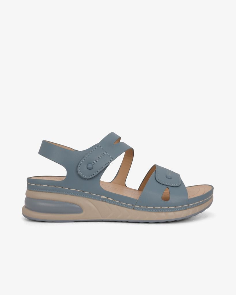 Sandal Đế Xuồng Hạnh Dung Bản Ngang Khoét Chỉ HD0302AC
