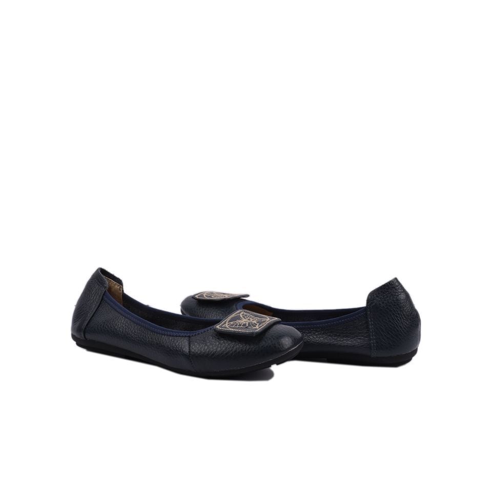 Giày Búp Bê Hạnh Dung Họa Tiết Bướm HD04706AD