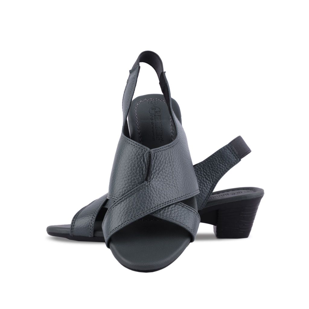Sandal Cao Gót Hạnh Dung Bản Chéo HD04763AD