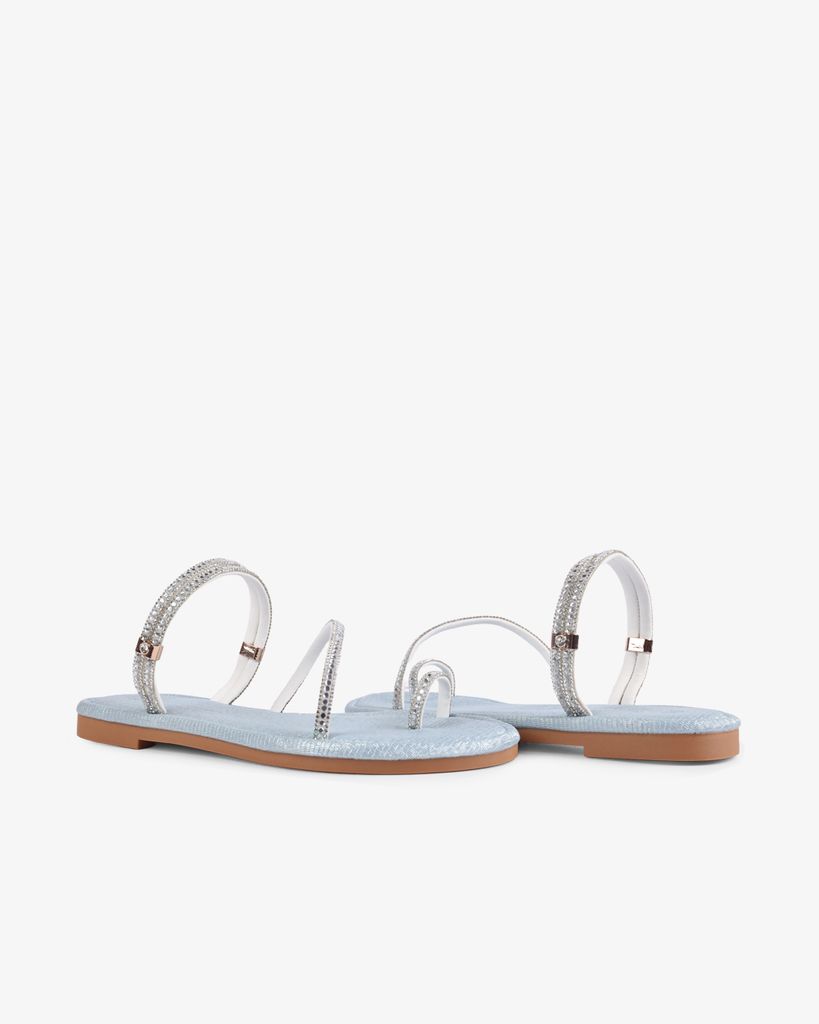 Dép Xẹp Hạnh Dung Xỏ Ngón Kim Sa HD1107AV