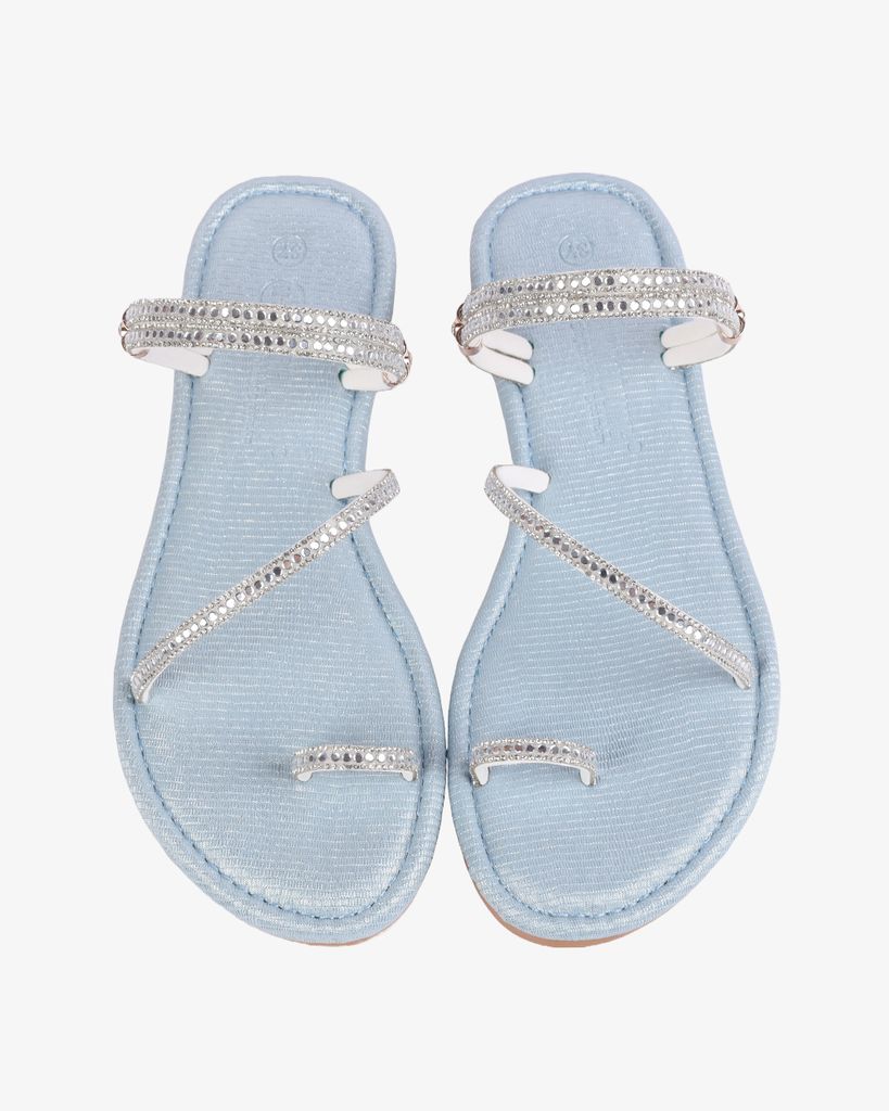 Dép Xẹp Hạnh Dung Xỏ Ngón Kim Sa HD1107AV