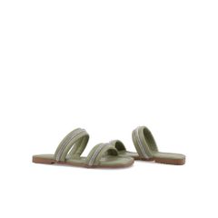 Dép Xẹp Hạnh Dung Hai Dây Ngang HD12231AM