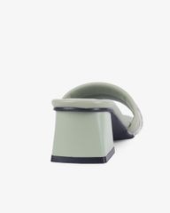 Dép Cao Gót Hạnh Dung Gót Trụ Bản Ngang Xoàn HD12261AM