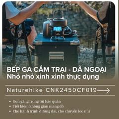 Bếp gas cắm trại IGT 3 đầu đốt Naturehike CNK2450CF019