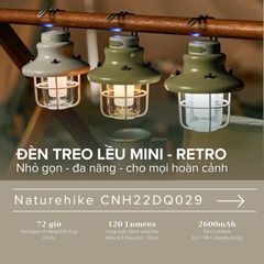 Đèn pin treo lều mini - đa dụng Naturehike CNH22DQ029