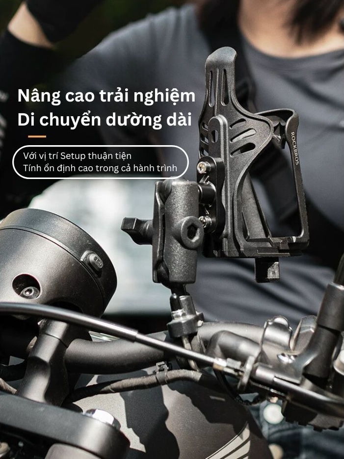 Giá đỡ chai nước Moto Rockbros chính hãng