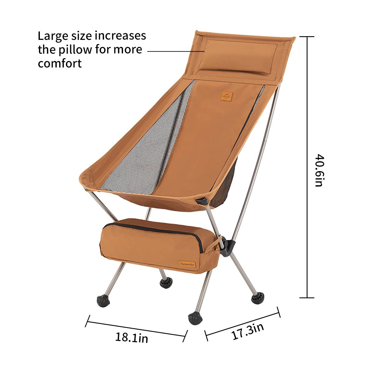 Ghế xếp cắm trại Moon Chair Naturehike NH20JJ035 vs NH20JJ036/CNK2350JJ018