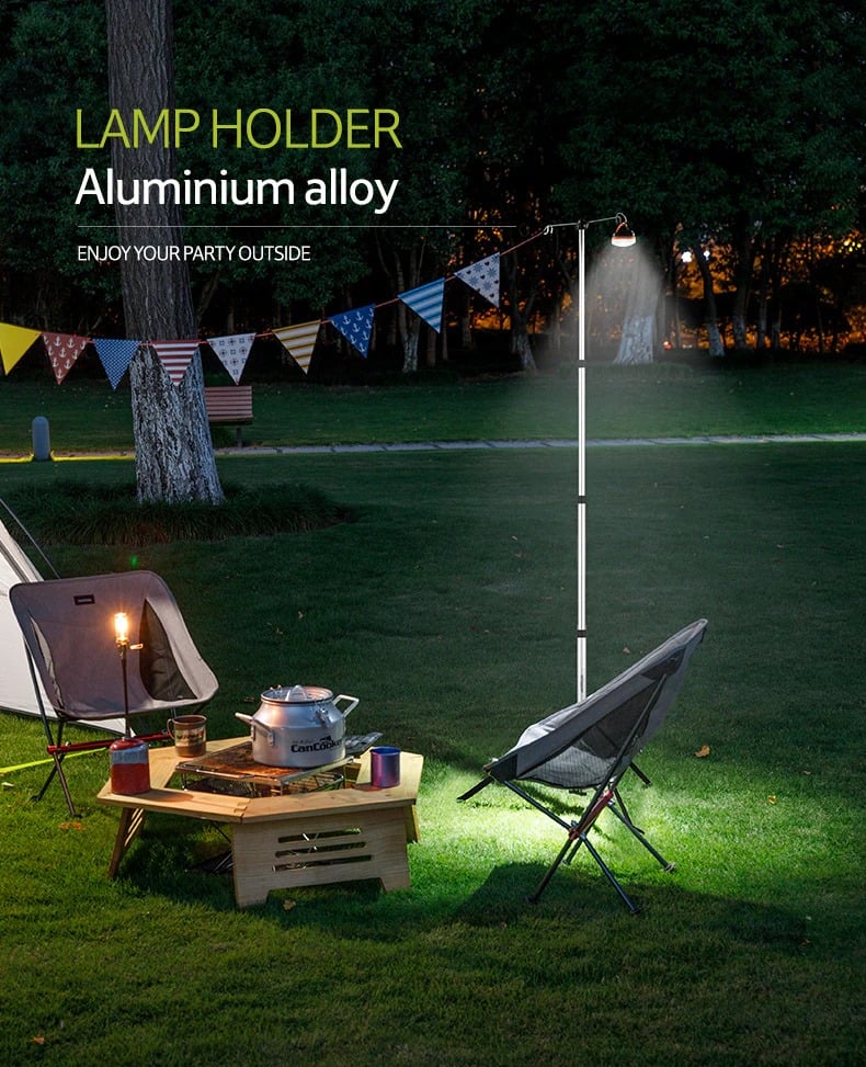 Giá treo đèn di động Naturehike NH17D015-J cắm trại