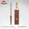 Đũa gấp đầu gỗ Naturehike NH20CJ010 mang đi cắm trại