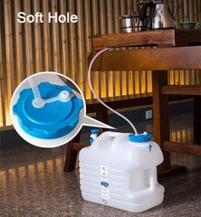 Can nước cắm trại nhựa PE Trắng Naturehike NH16S009-T