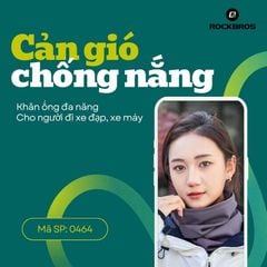 Khăn ống đa năng Rockbros 0464 - Chạy Moto, đạp xe, thể thao ngoài trời