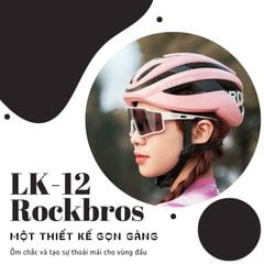 Mũ bảo hiểm xe đạp đúc liền Rockbros LK-12