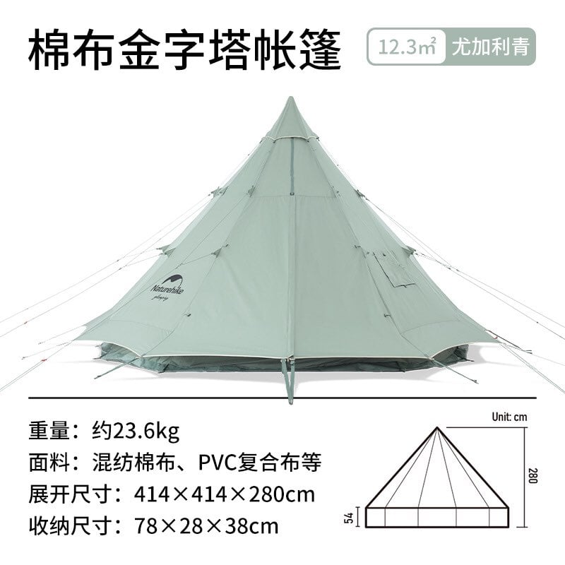 Lều Glamping 5 tới 8 người NatureHike NH20ZP005 chính hãng tại Việt Nam