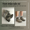 Giày nam cổ cao Humtto 250486A - Trekking, leo núi