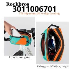 Túi treo mang đồ xe đạp đa năng Rockbros 3011006701