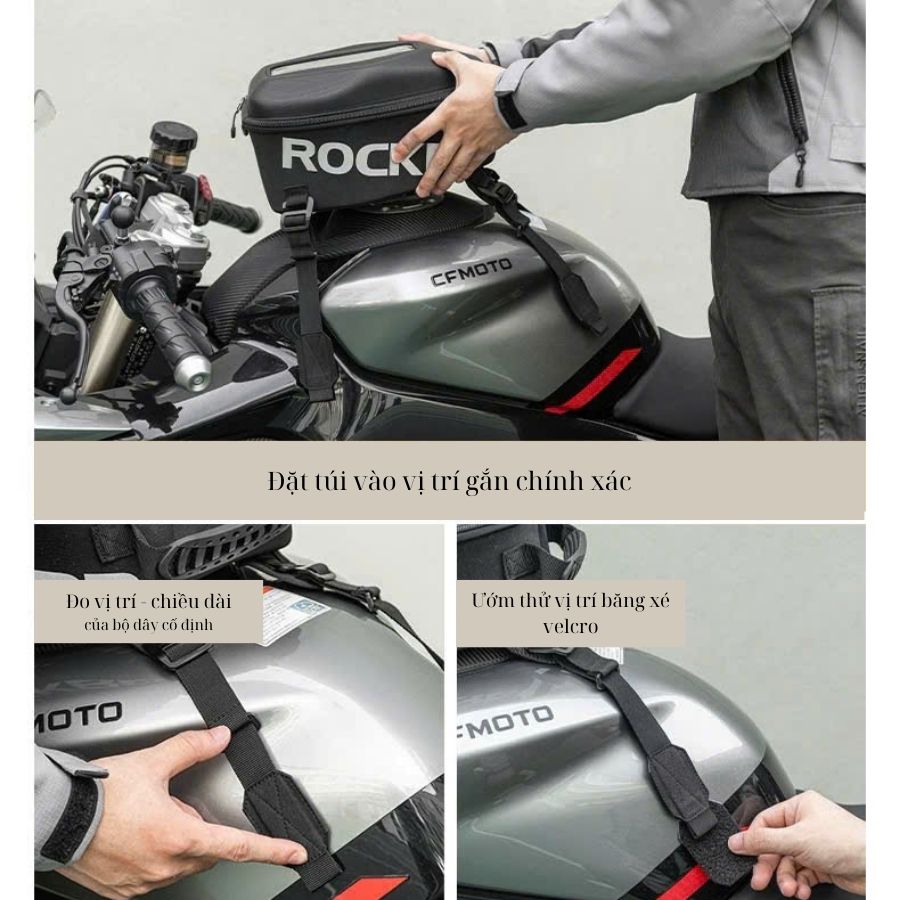 Túi bình xăng xe máy Rockbros 30120040001 - C49