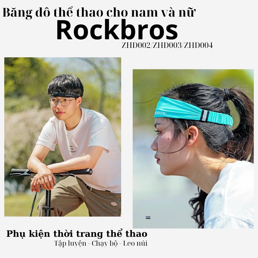 Băng đô thể thao thời trang Rockbros ZHD002/ZHD003/ZHD004