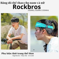 Băng đô thể thao thời trang Rockbros ZHD002/ZHD003/ZHD004