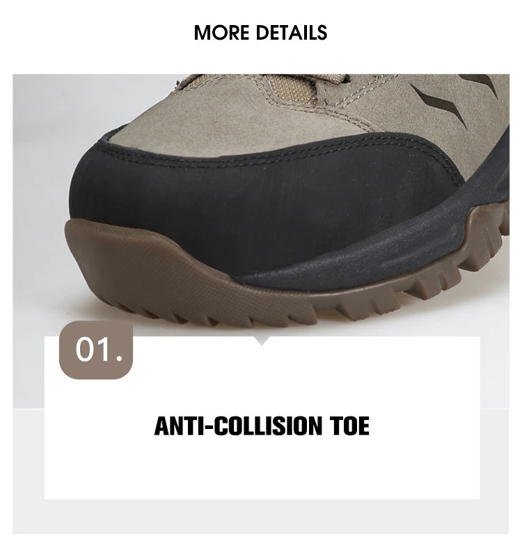 Giày Trekking cao cổ Humtto 230270B-2 màu xám