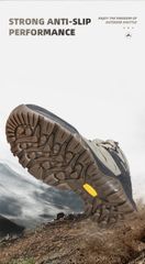 Giày Trekking cao cổ Humtto 230270B-2 màu xám