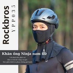 Khăn đội đầu Ninja vải lụa Rockbros YPP035