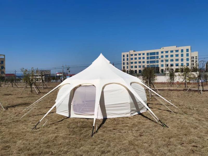 Lều bông sen Glamping nhập khẩu chính ngạch