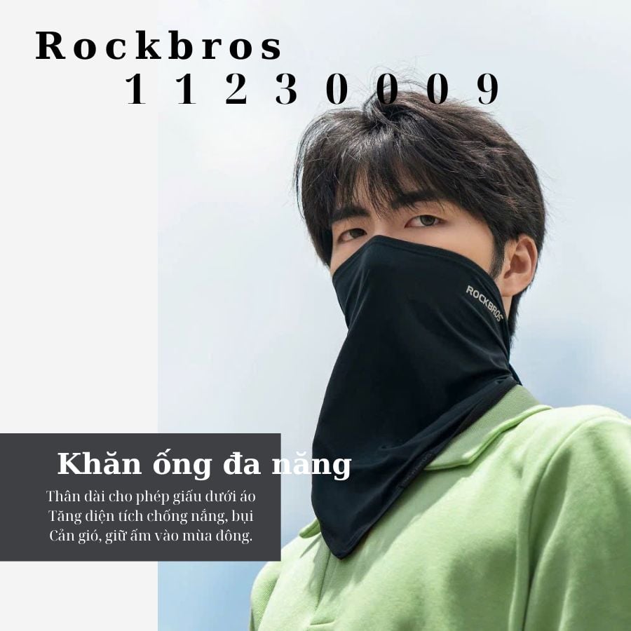Khăn ống thời trang dã ngoại đa năng Rockbros 11230009