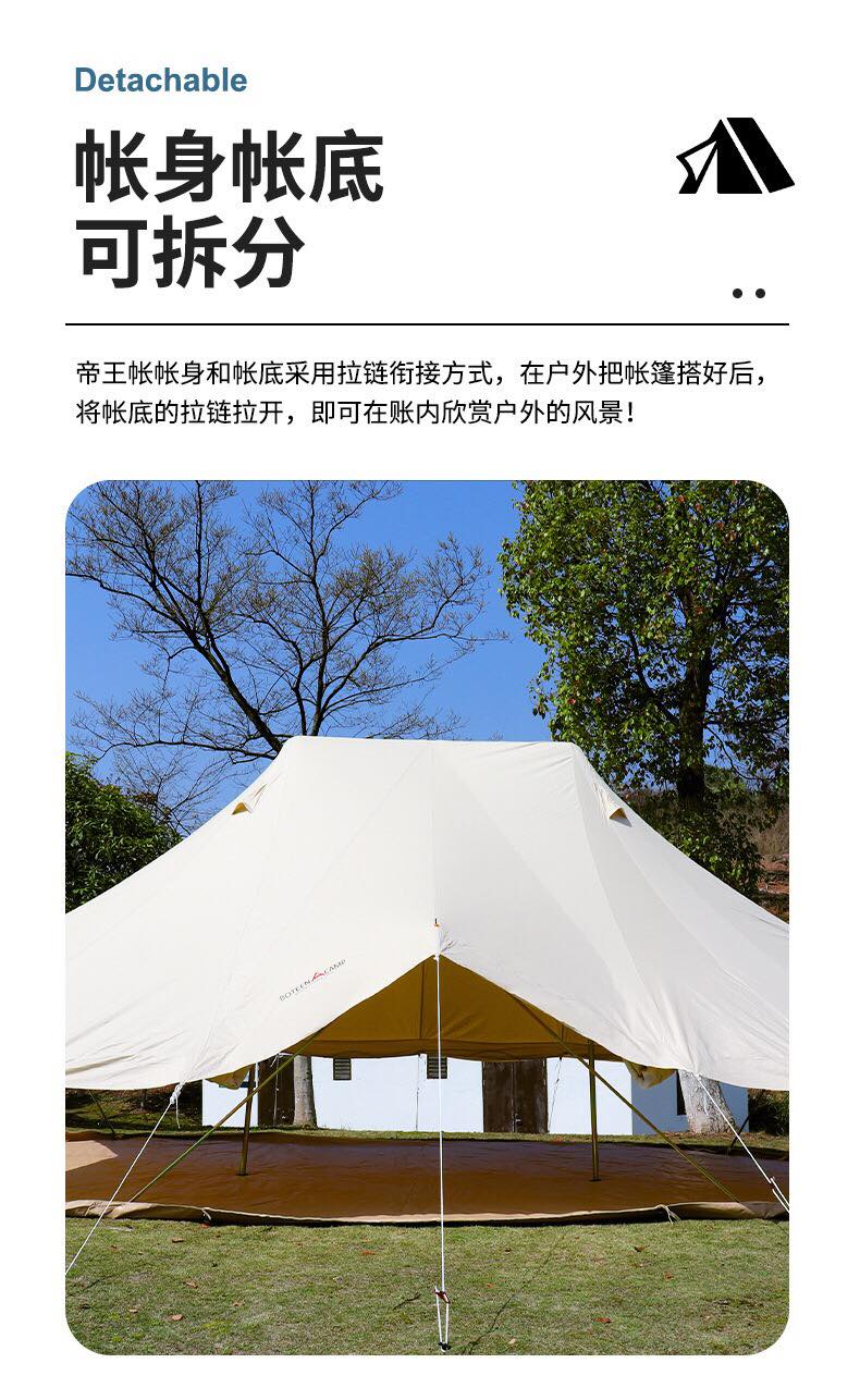 Lều Teepee Glamping Amido nhập khẩu chính ngạch