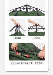 Lều tự bung chống nước Naturehike NH21ZP008