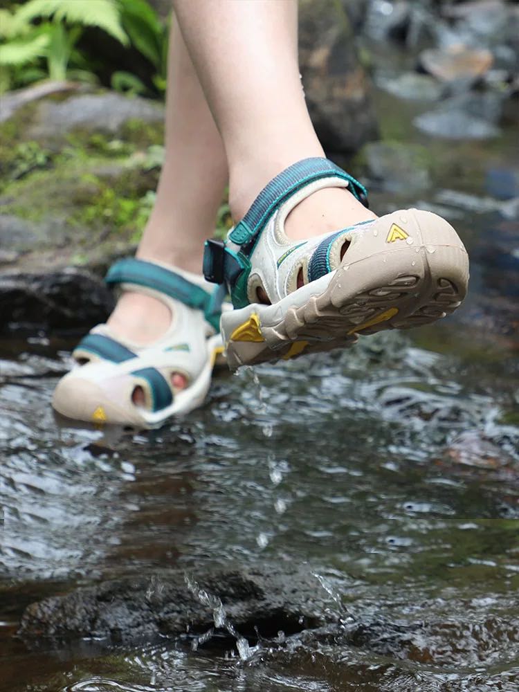 Dép rọ đi biển - Sandal chống nước Humtto HT9602 cho nữ
